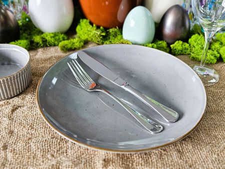 Lubiana talerz płytki 280mm Hotel ART SZARY