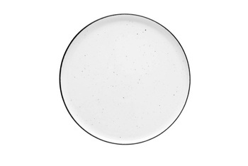 Lubiana talerz płytki 280mm Ankara kropki + linia 6833A