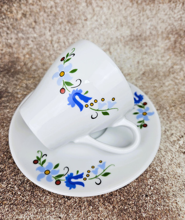 Paula filiżanka 280ml/spodek 170mm KASZUBSKA DEK.0203