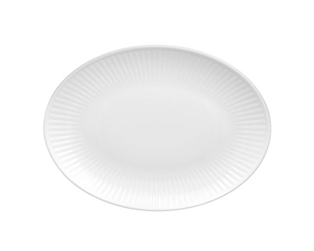 Serwis obiadowy dla 12 osób 44 elementy Dalia biała