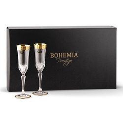 Bohemia komplet 6 kieliszków do szampana 180ml Mirador