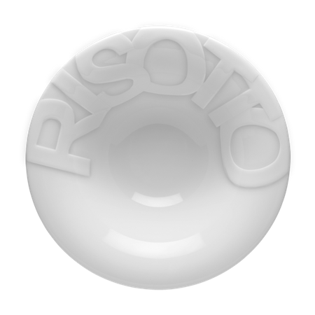 Jupiter talerz głęboki do risotto 270mm biały