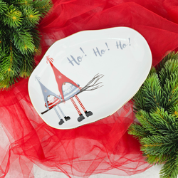 Stone Age talerz płytki 210mm Skrzaty Ho Ho Ho Złota Linia