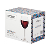 Krosno komplet 6 kieliszków 380ml do wina czerwonego Venezia