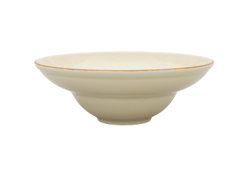 Lubiana talerz głęboki do pasty 260mm Kaszub ART beżowy