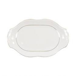 Kamelia półmis owalny 280mm złota linia