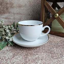 kpl. filiżanka 020/spodek 14 Sonia złota linia