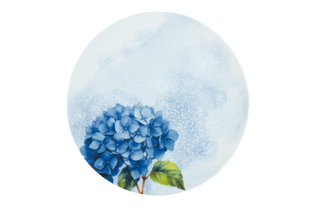 talerz płytki 285mm Vanilla Hortensja Blue