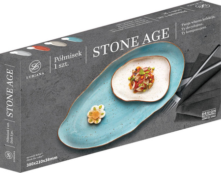 Stone Age półmisek 380mm MORSKI