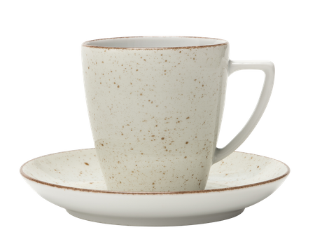 Komplet filiżanka ze spodkiem 200ml / 140mm Beata/Sonia BEŻOWY