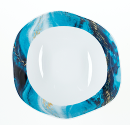 Lubiana Komplet dwóch talerz głębokich 230mm Stone Age BALTIC