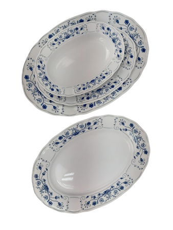 Maria półmisek owalny 330mm dekorowany