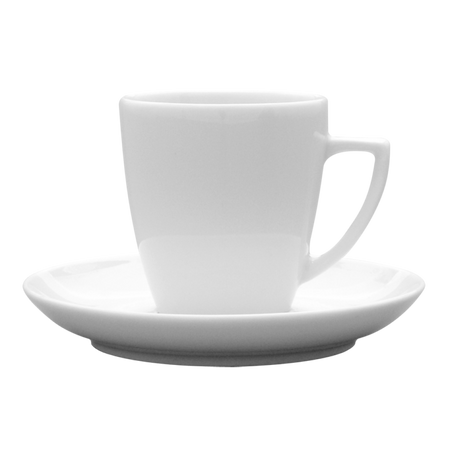 Komplet filiżanka ze spodkiem 200ml /140mm Beata/Sonia biała