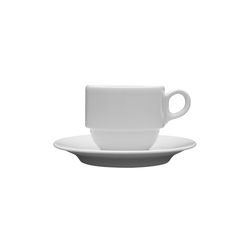 Wersal filiżanka 100ml/spodek 120mm biała