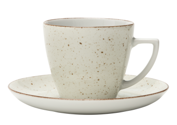 Lubiana Komplet filiżanka ze spodkiem 350ml / 175mm Beata/Dorota BEŻOWY