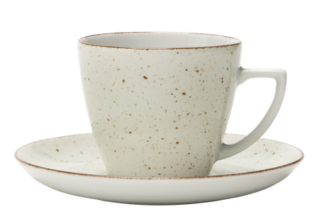 Komplet filiżanka ze spodkiem 200ml / 140mm Beata/Sonia BEŻOWY