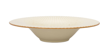 Lubiana talerz głęboki do pasty 300mm Daisy ART beżowy