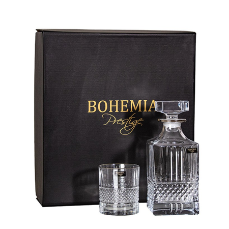 Bohemia komplet 7 cz. do whisky Elegante