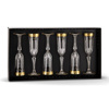 Bohemia komplet 6 kieliszków do szampana 180ml Mirador
