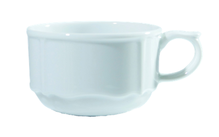 Maria filiżanka 190ml/spodek 150mm biała