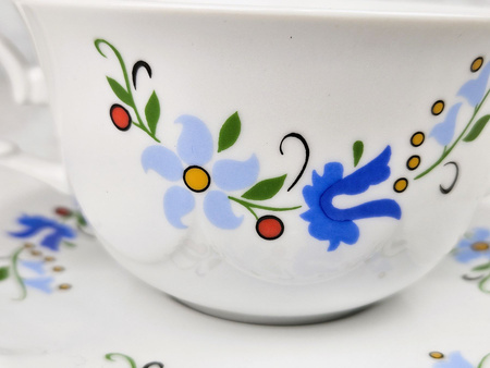 Jastra bulionówka 300ml/spodek 160mm wzór kaszubski