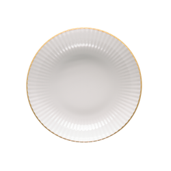 Lubiana talerz głęboki 220mm Daisy Gold Line