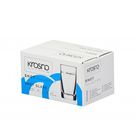 Shot kieliszek do wódki  30 ml komplet 6 sztuk