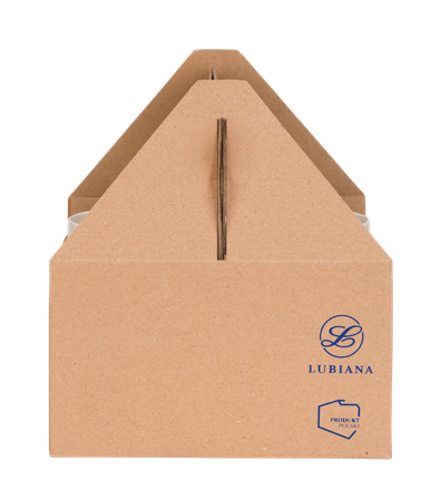 Lubiana porcelana komplet 4 kubków 400ml Roma-Eto BIAŁY "to go"