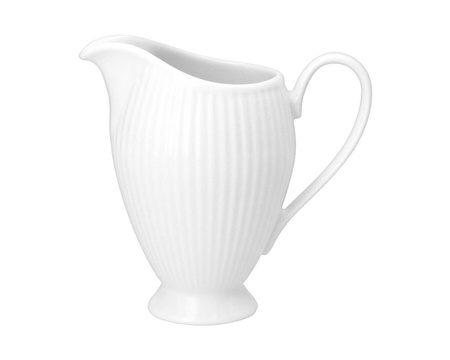 Garnitur do kawy dla 12 osób 39 elementów Dalia biała