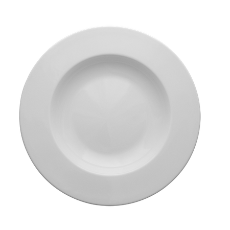 Ameryka talerz głęboki 305mm biały