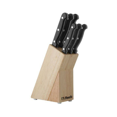 Amefa Stratus zestaw noży kuchennych 6 części w bloku