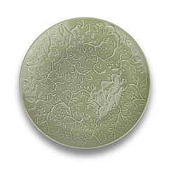 Lubiana talerz płytki 270mm Hanami pastelowy zielony