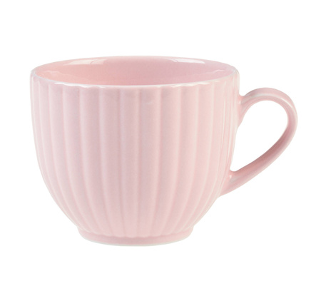 Lubiana komplet filiżanek ze spodkami dla 6 osób Daisy Sunset Różowy