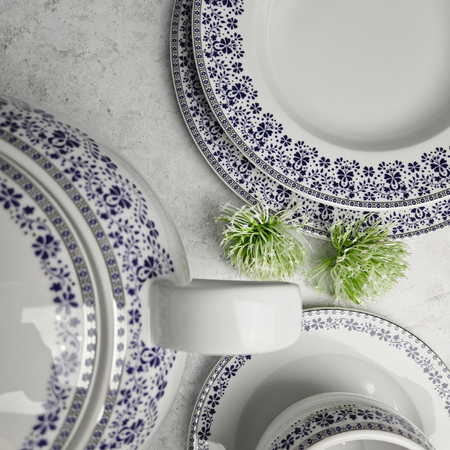 serwis obiadowy 12/42 Kobalt