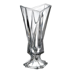 Bohemia wazon na nodze 405mm Origami