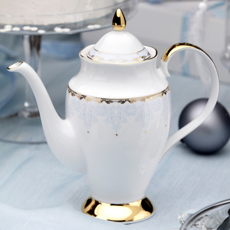 garnitur do kawy dla 6 osób 22 el. Astra Królewski Błękit