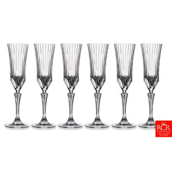 Bohemia komplet 6 kieliszków do szampana 180ml Adagio