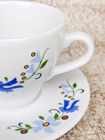 Paula filiżanka 200ml/spodek 140mm KASZUBSKA DEK.0203