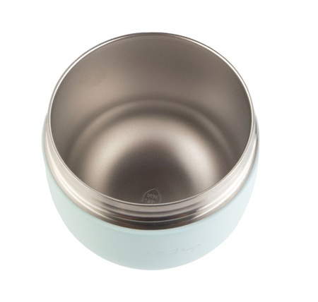 termos z pojemnikiem i łyżką 680ml Fuori miętowy