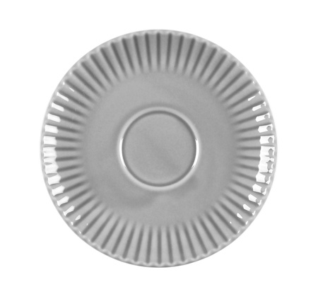 Lubiana komplet filiżanek ze spodkami dla 6 osób Daisy Cloud Szary