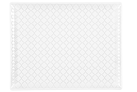 Lubiana Marrakesz półmisek prostokątny 310/240mm biały