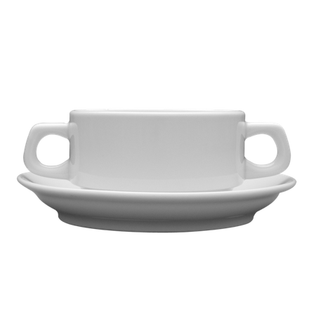 Kaszub/Hel bulionówka 320ml biała