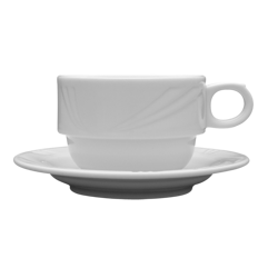 Arcadia filiżanka niska 190ml biała