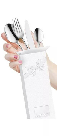 Amefa Helma komplet sztućców dla 12 osób 48 części w pudełku