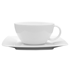 Komplet filiżanka ze spodkiem 280 ml / 170mm Victoria biała