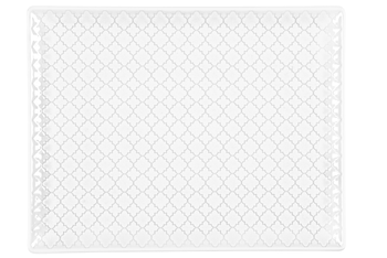 Lubiana Marrakesz półmisek prostokątny 310/240mm biały