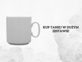 zestaw 120 kubków 300ml Robert biały