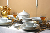 Serwis obiadowy dla 12 osób 44 elementy Iwona Złota Linia