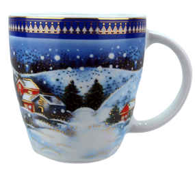 Lubiana Victoria kubek 300ml ZIMOWE MIASTECZKO