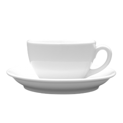 Nana filiżanka 250ml/spodek 170mm biała